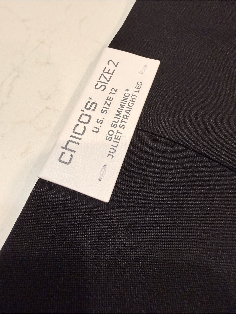 NWT – Chico’s So Slimming Juliet Crop Pants – Size 2 (Large/12) - Picture 8 of 10